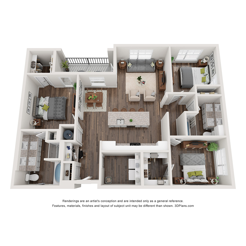 C1 floorplan layout