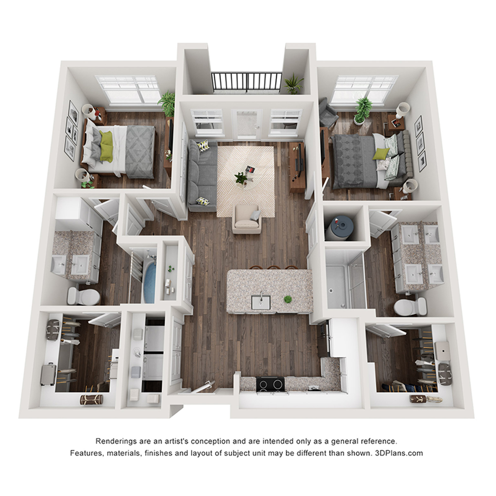B1 floorplan layout