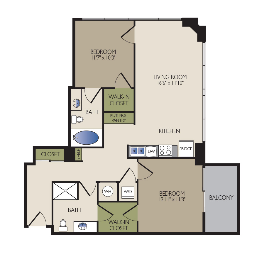 22F2A floorplan layout
