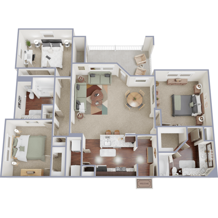 C1 floorplan layout