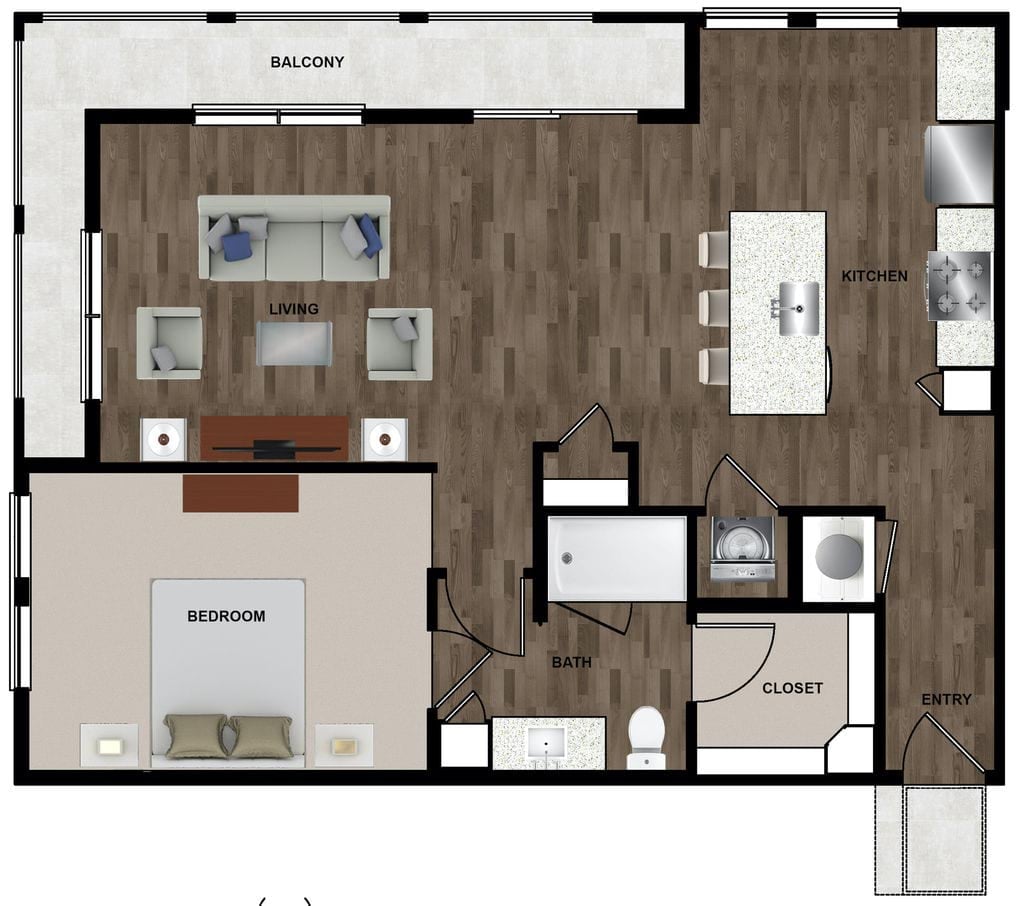 Impressionist | A5c floorplan layout