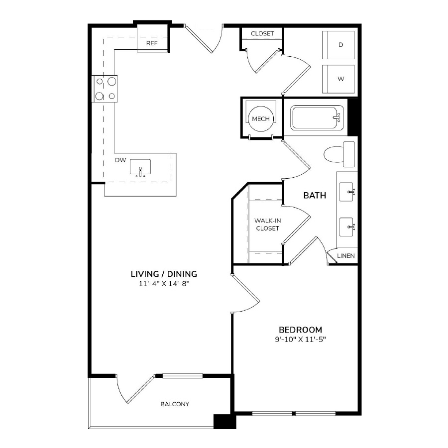 A4 floorplan layout