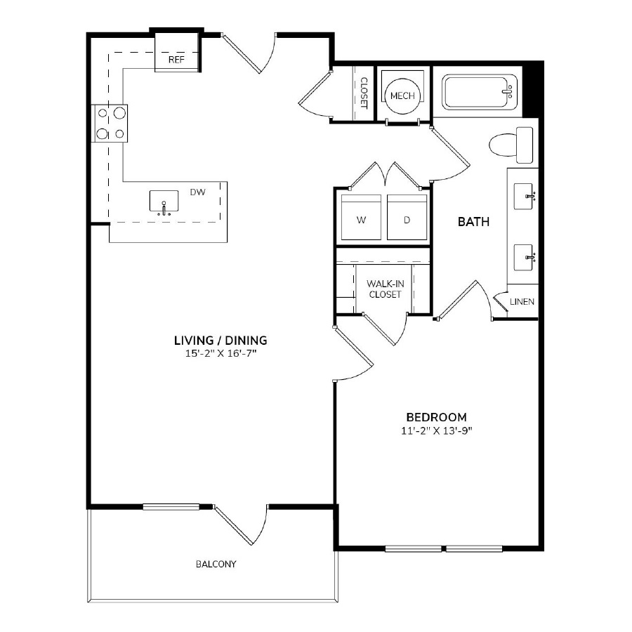 A6 floorplan layout