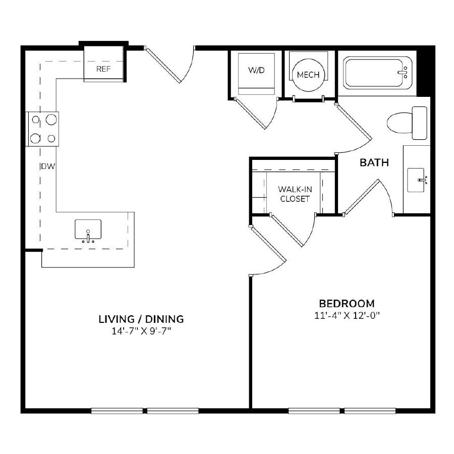 A2 floorplan layout