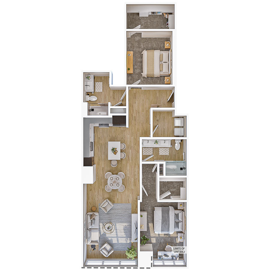 B4 floorplan layout