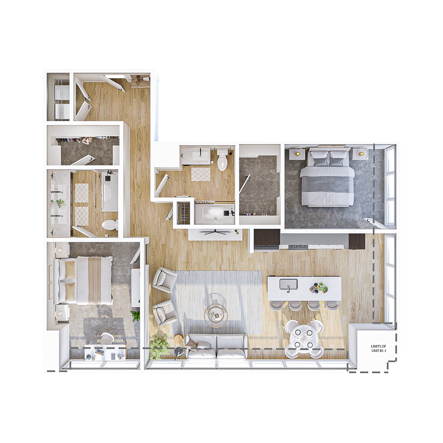 B1.1 floorplan layout