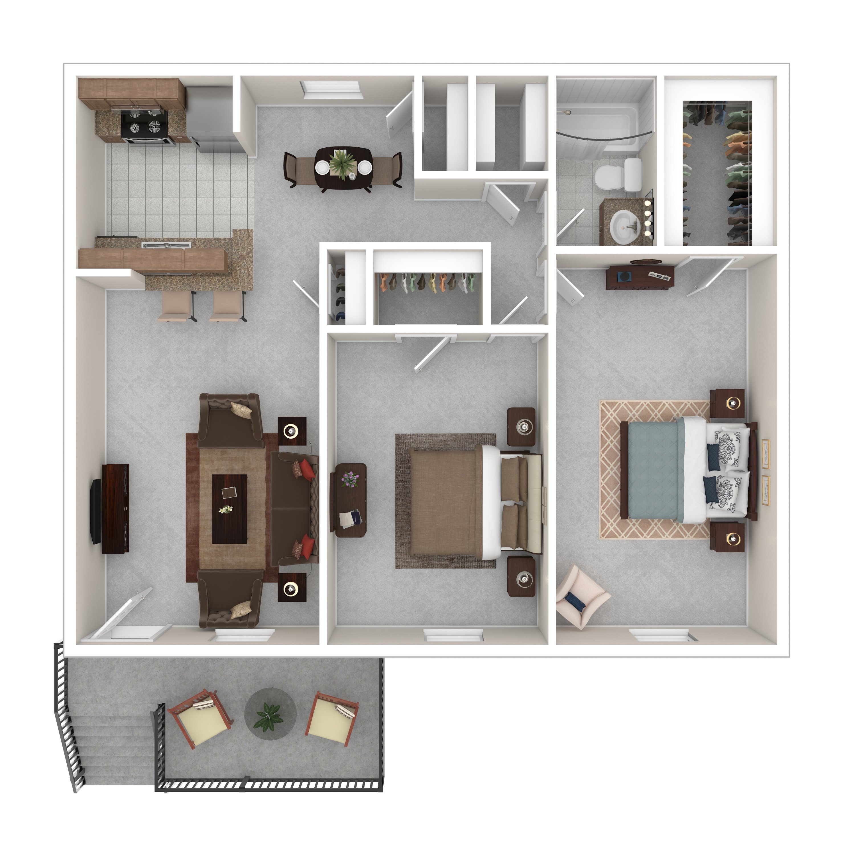 F-2 floorplan layout