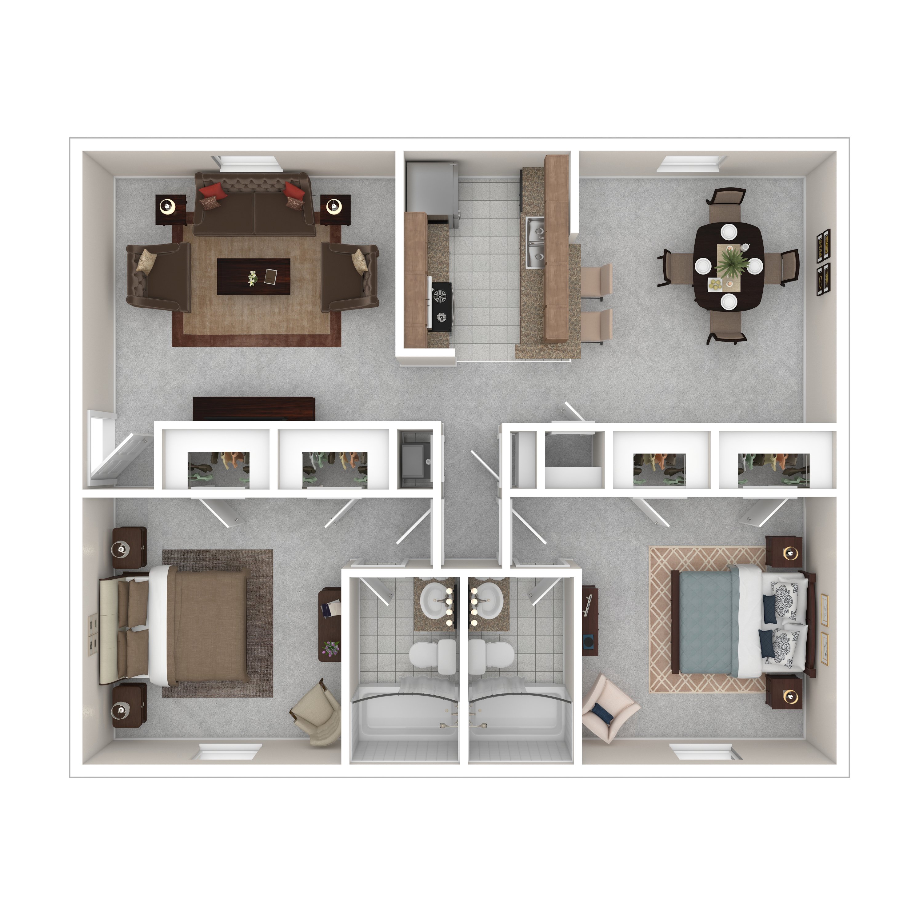 G-2 Renovated floorplan layout