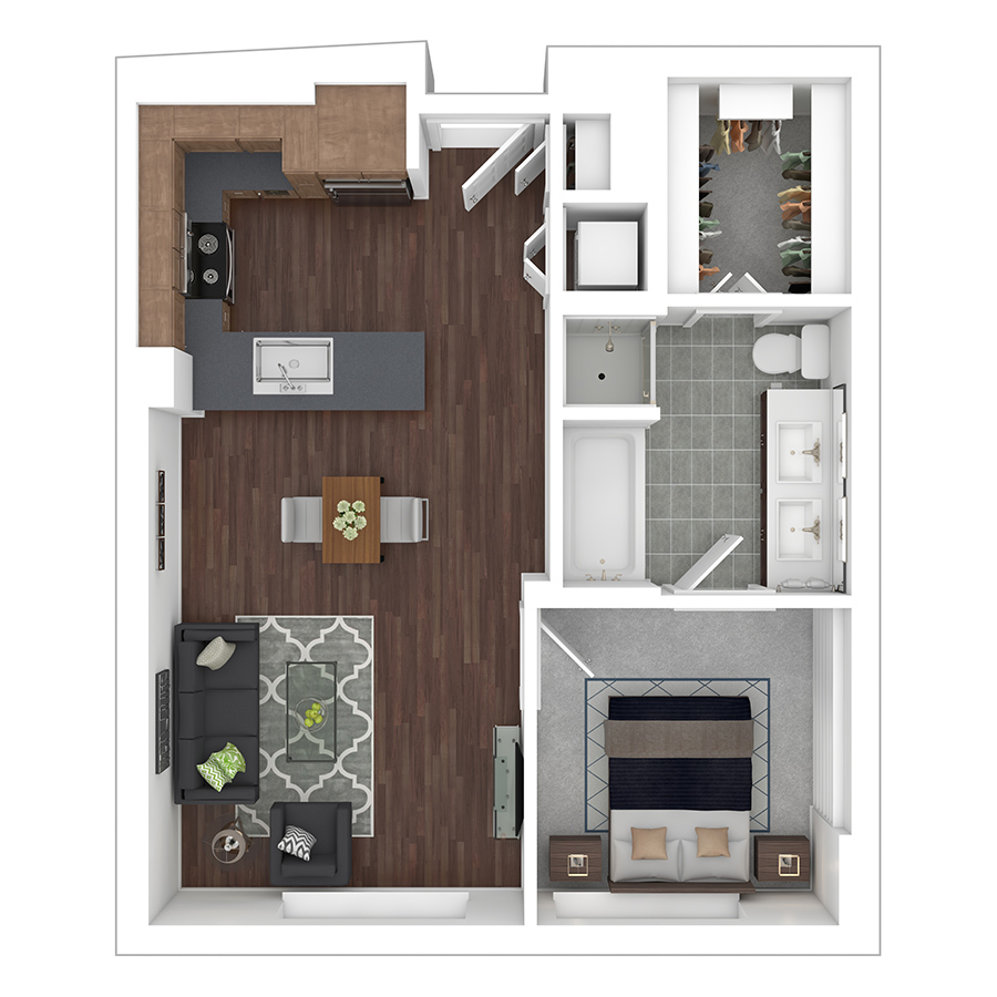 A6 floorplan layout