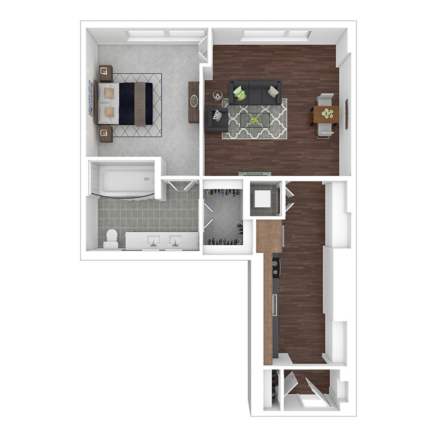 A4 floorplan layout