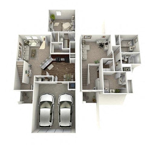 Aurora floorplan layout