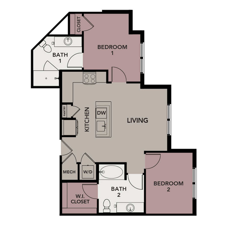 B2 floorplan layout