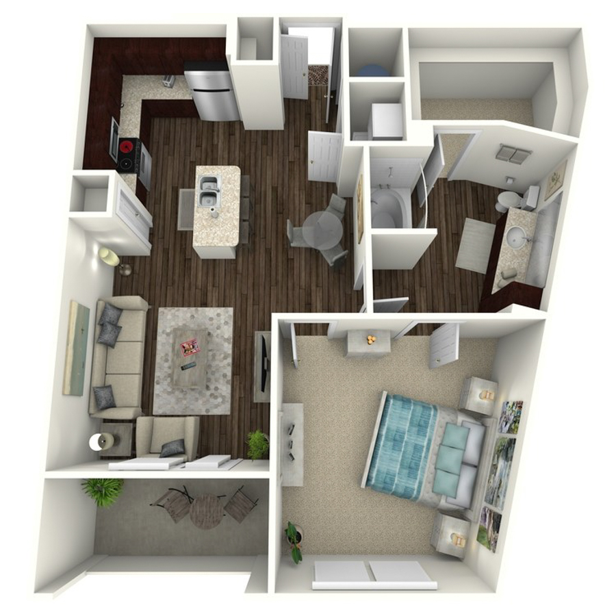 Franklin - A6 floorplan layout