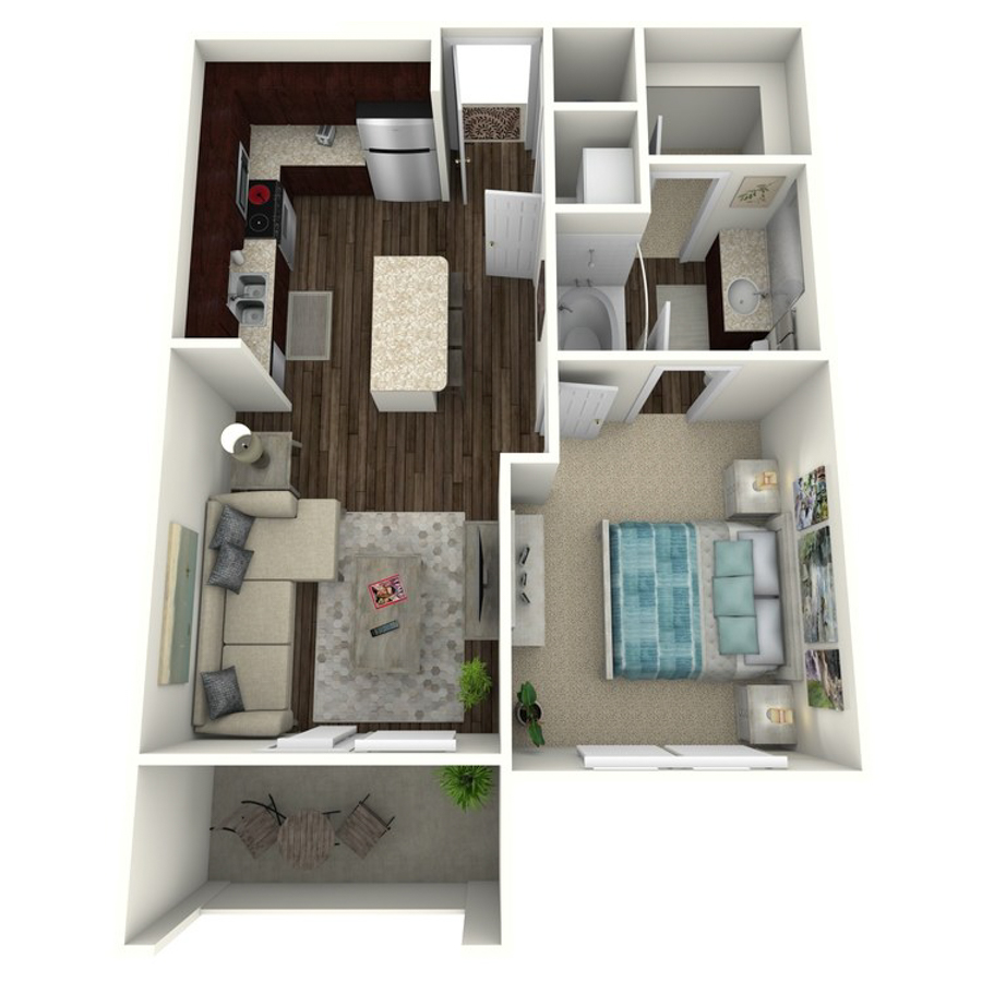 Mozart - A1 floorplan layout