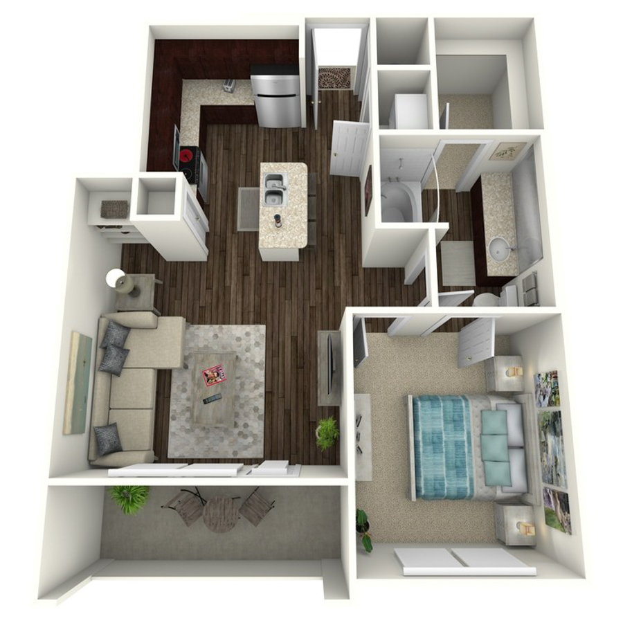 Chopin - A2.4 floorplan layout