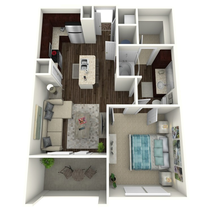 Domingo - A3 floorplan layout