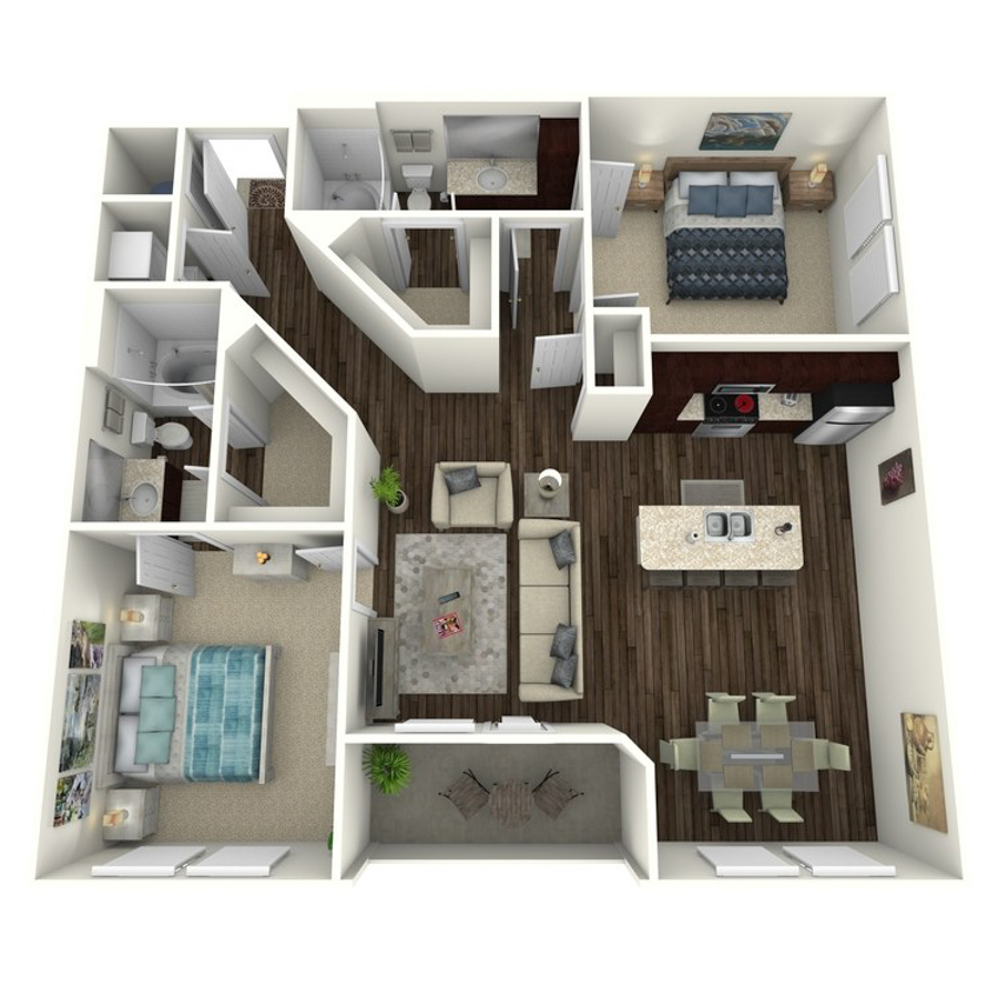 Hawthorne - C3.1 floorplan layout
