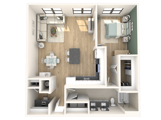 Allen Pkwy floorplan layout
