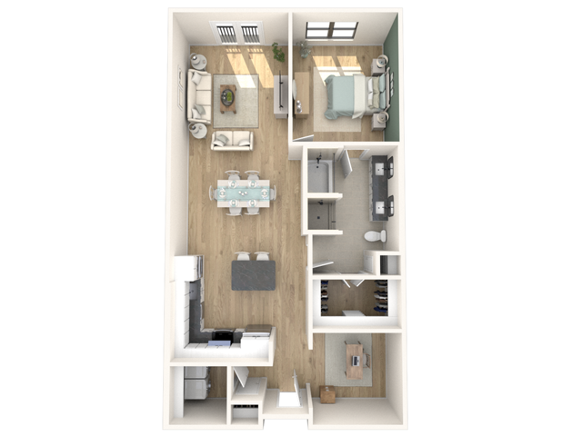 River Oaks floorplan layout