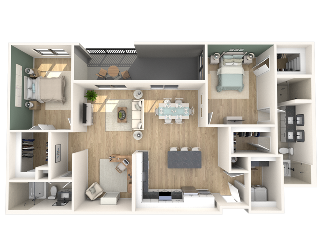 Post Oak floorplan layout