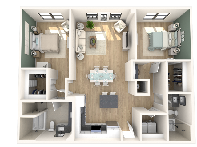 Bellaire floorplan layout
