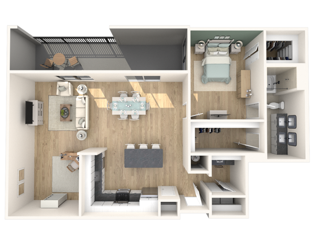 Richmond Ave floorplan layout