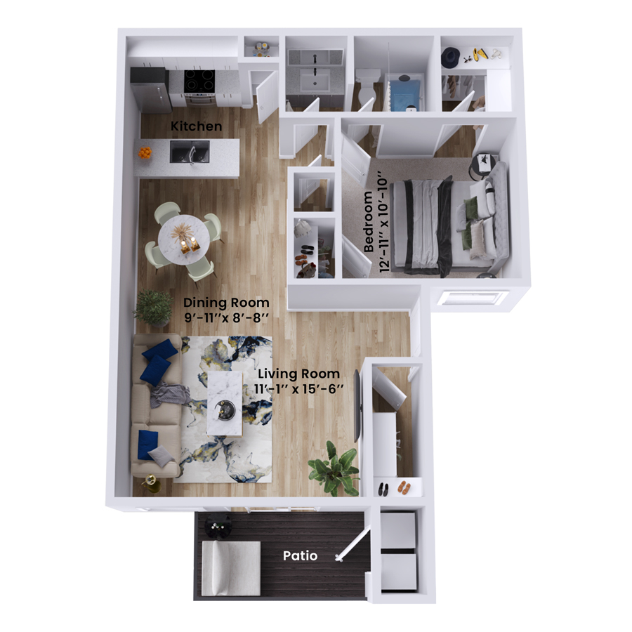 A1 floorplan layout