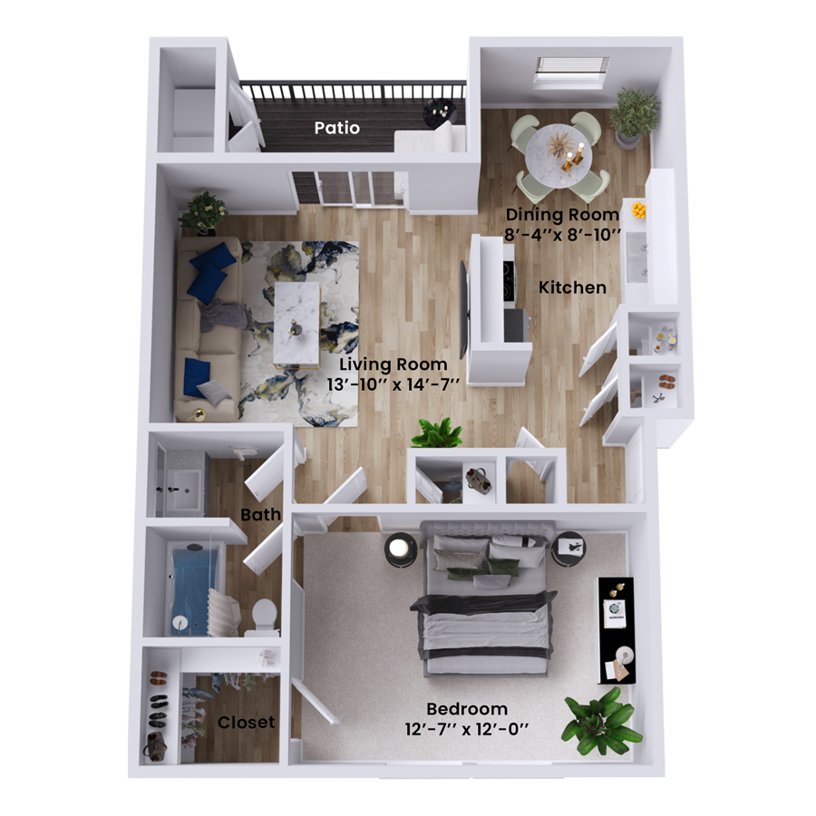 A2 floorplan layout