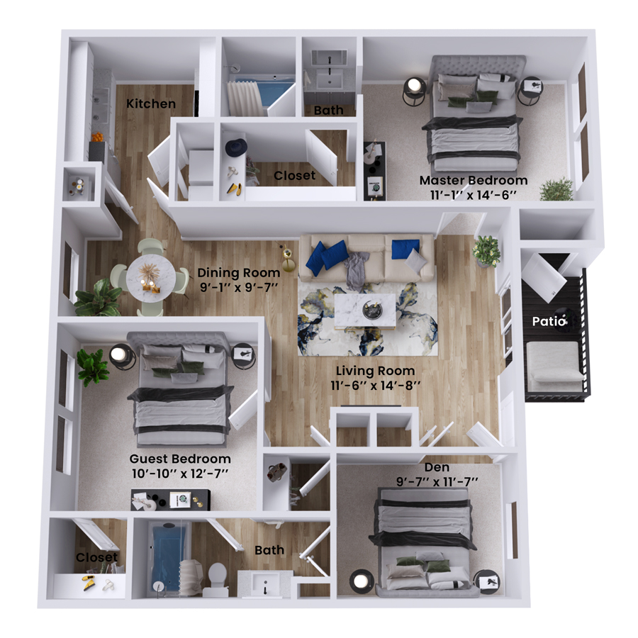 C2 floorplan layout