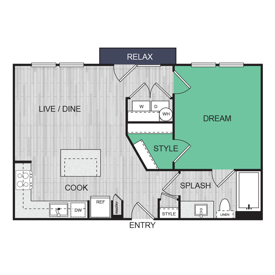A2 floorplan layout