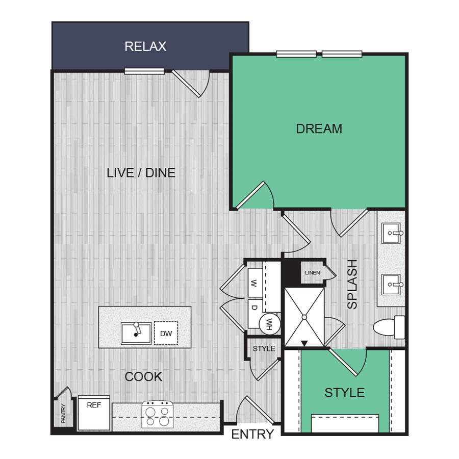 A7 floorplan layout