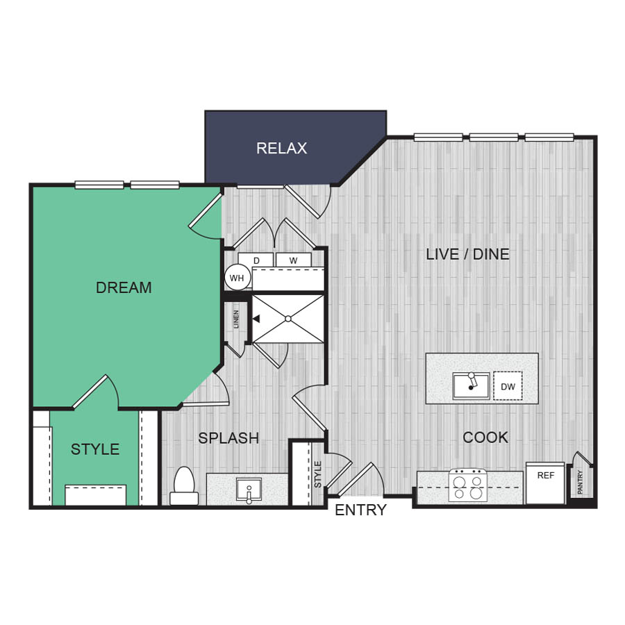 A6 floorplan layout