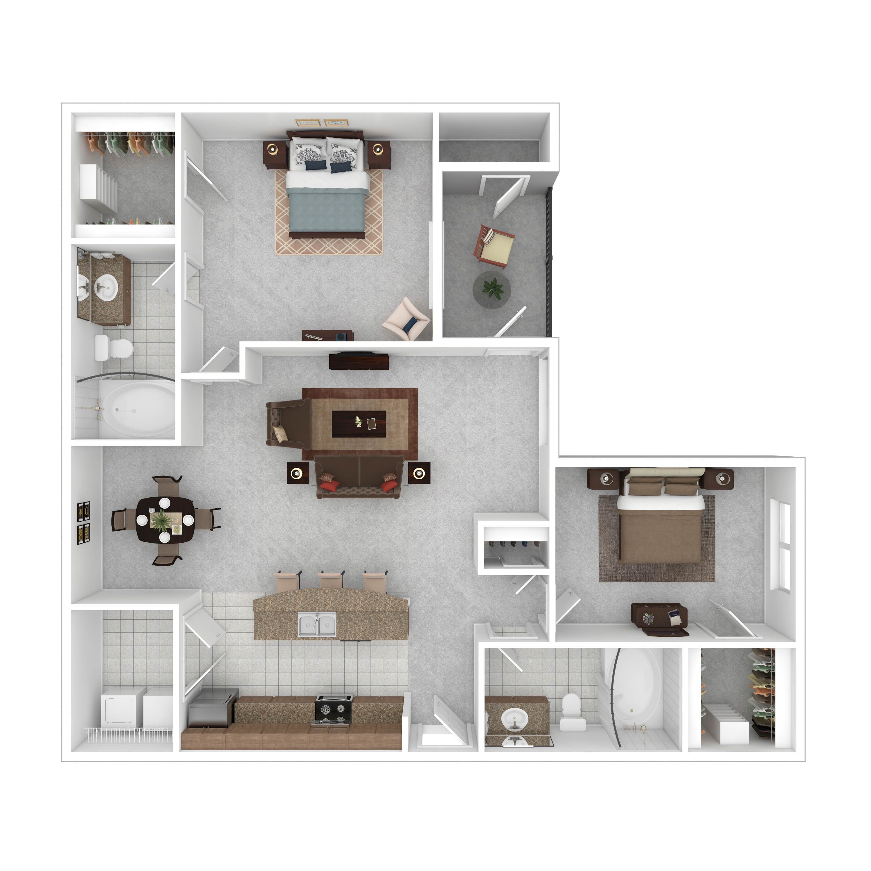 B2 floorplan layout