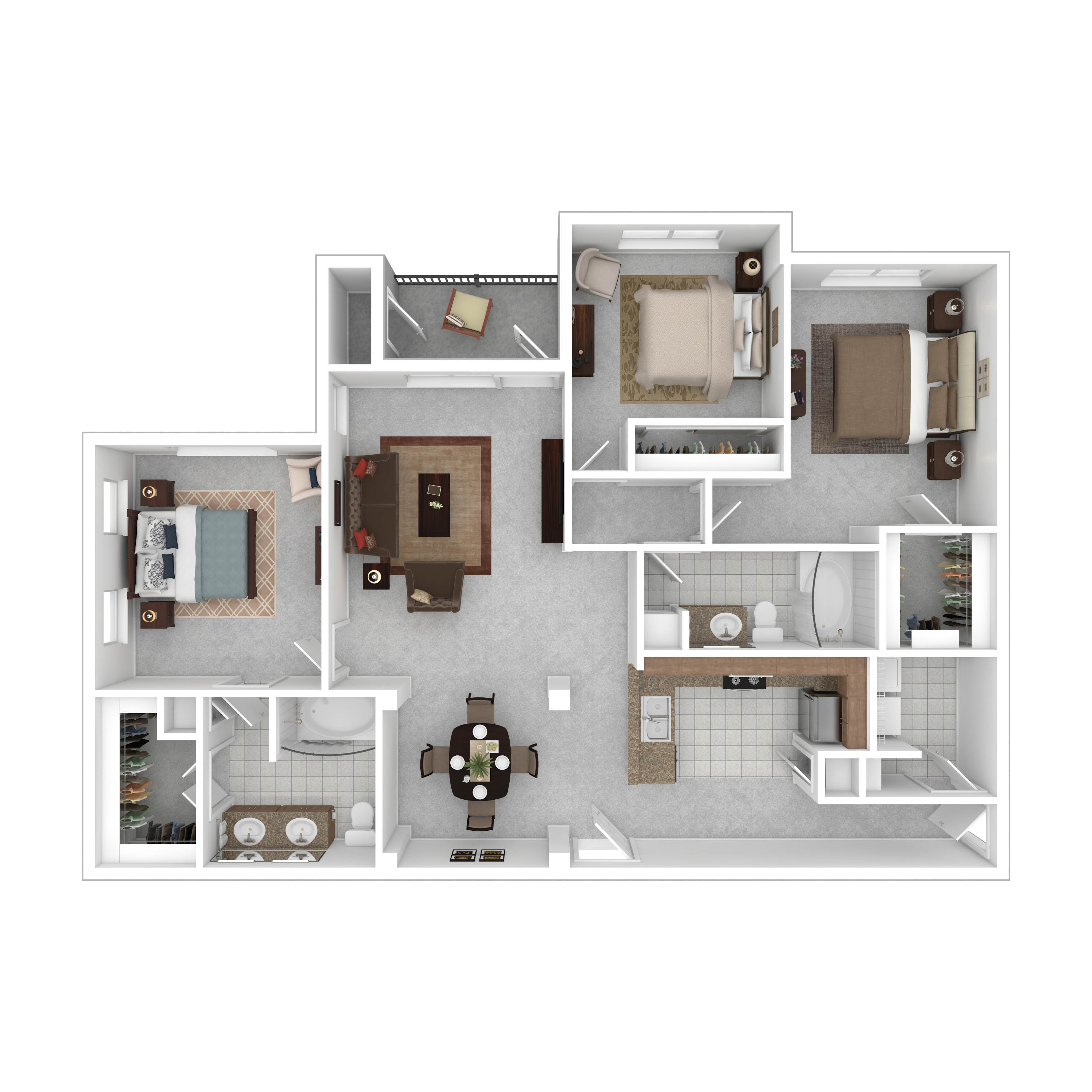 C1R floorplan layout