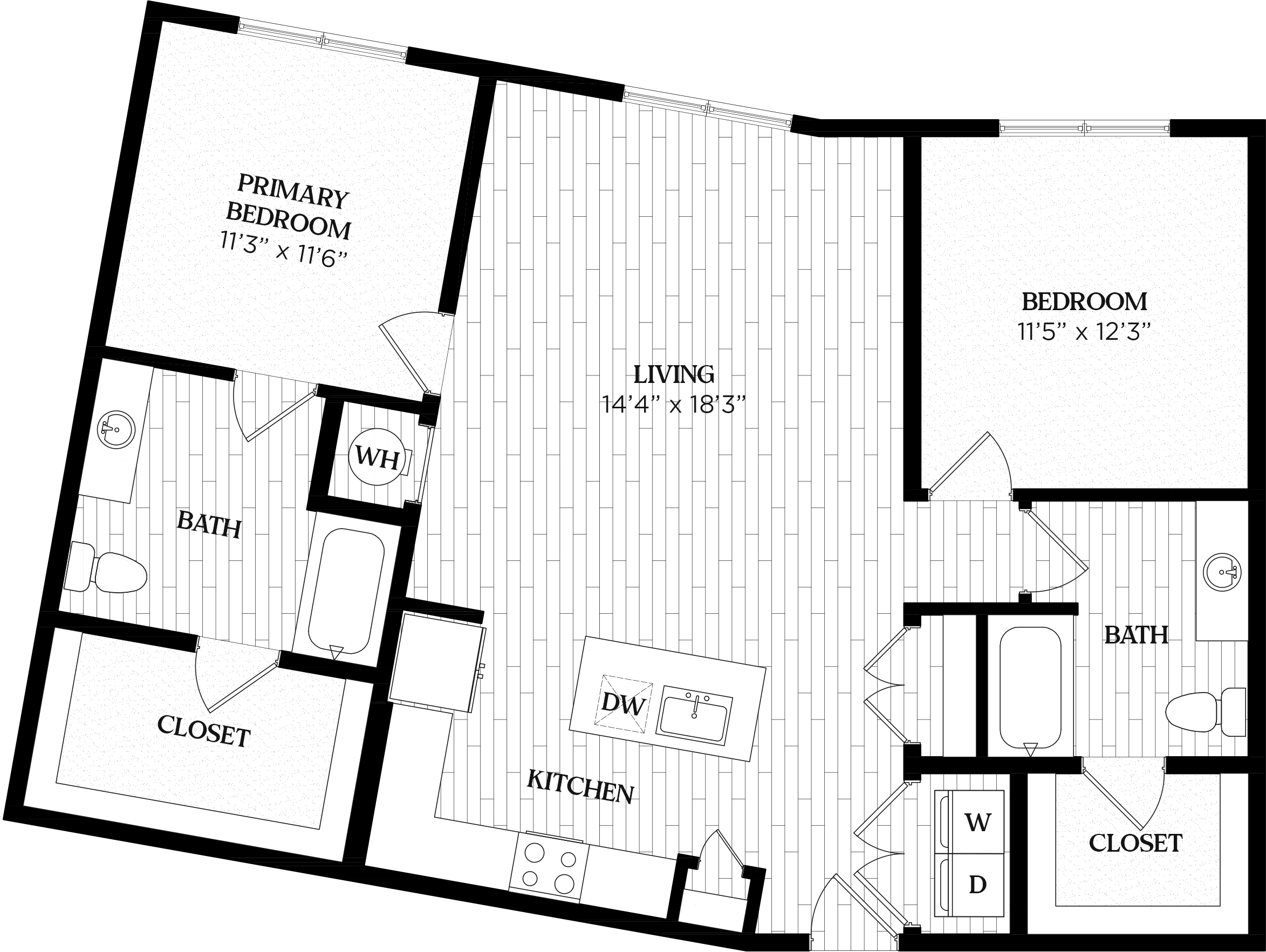 B2 floorplan layout
