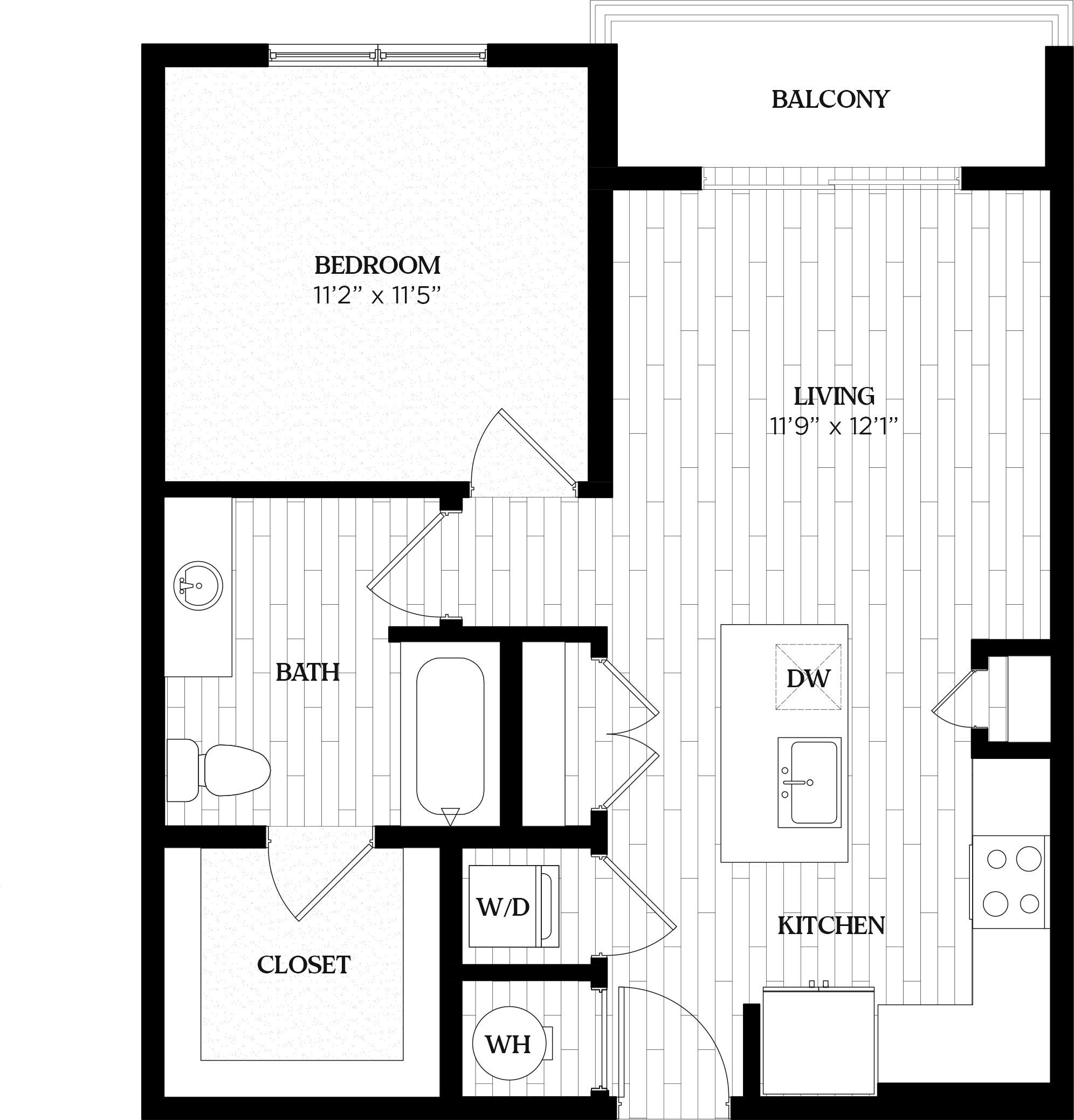 A1 floorplan layout
