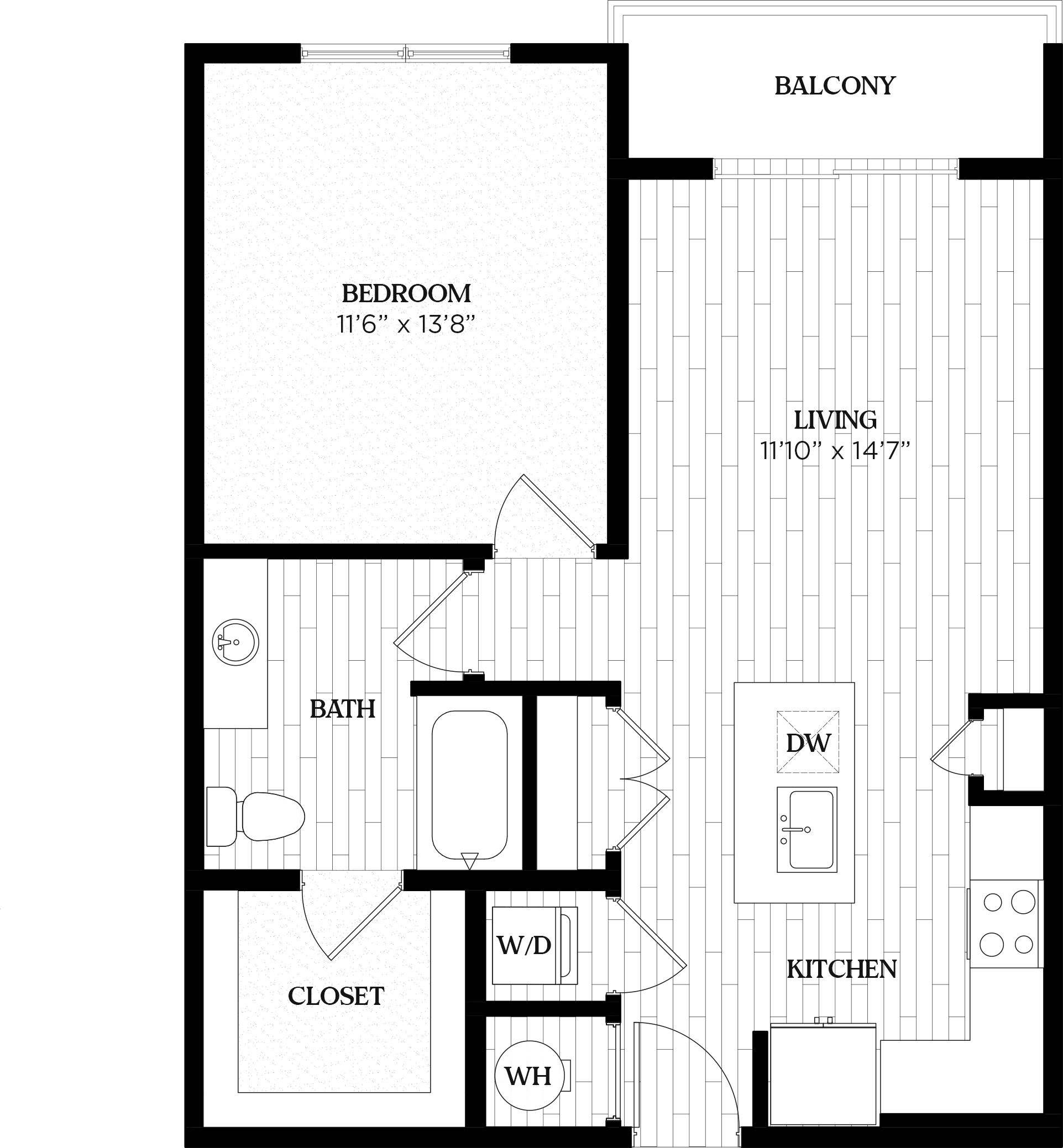 A1.1 floorplan layout