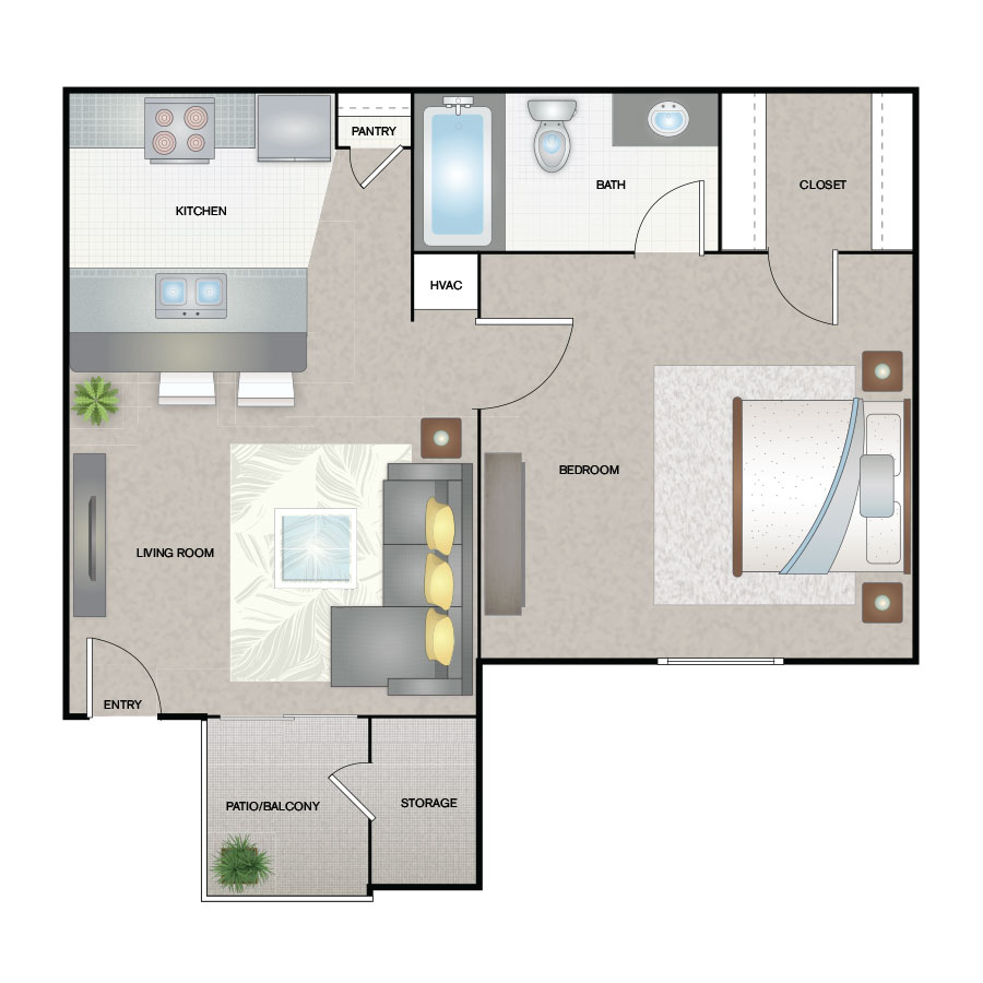 A1 floorplan layout