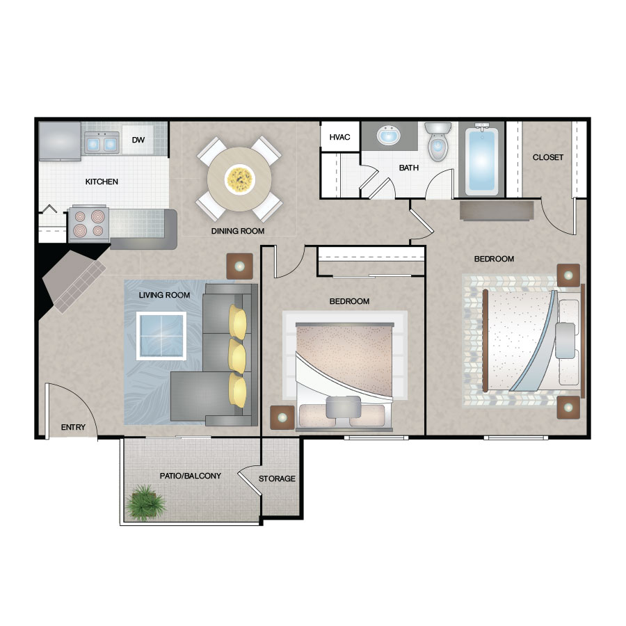 B1 floorplan layout