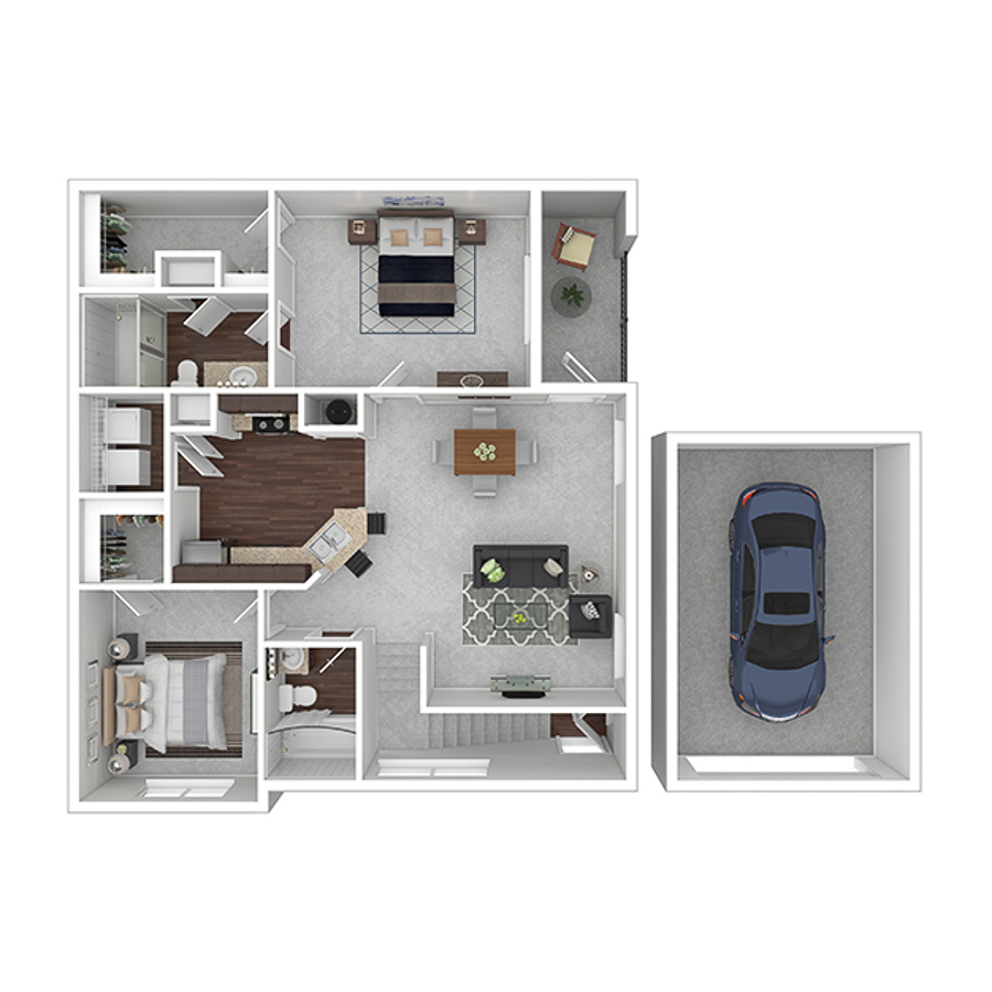 B1 | Cypress Mill floorplan layout