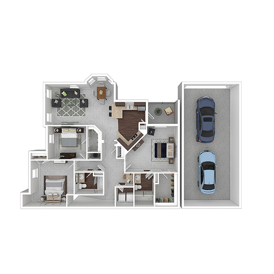 C1A | Towne Lake floorplan layout
