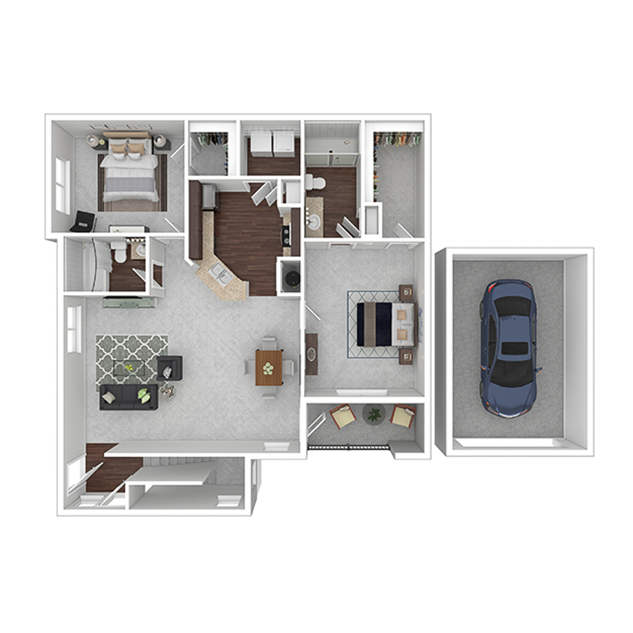 B2A | Fairfield floorplan layout