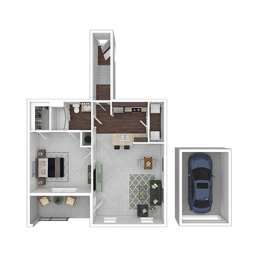 A1A | Bridgeland floorplan layout