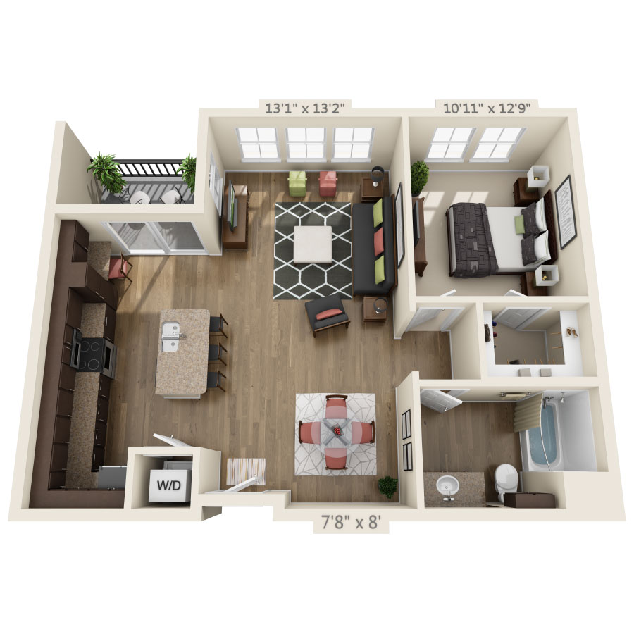 A4 floorplan layout