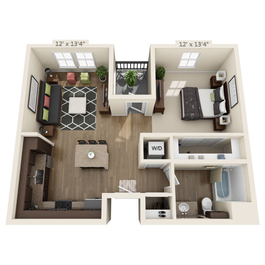 A2 floorplan layout