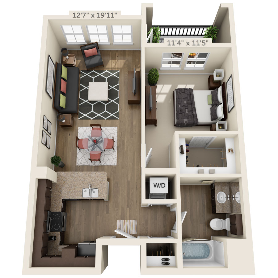 A3 floorplan layout