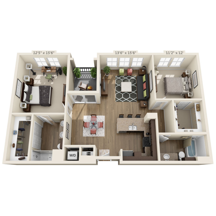 B2 floorplan layout