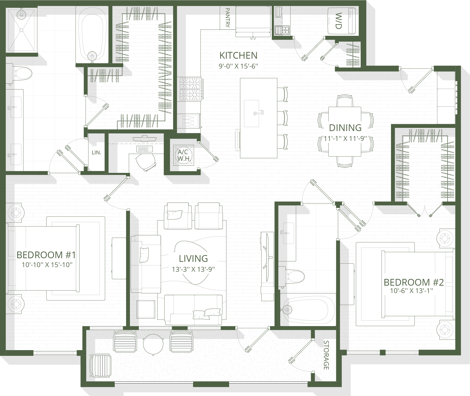 B6 floorplan layout