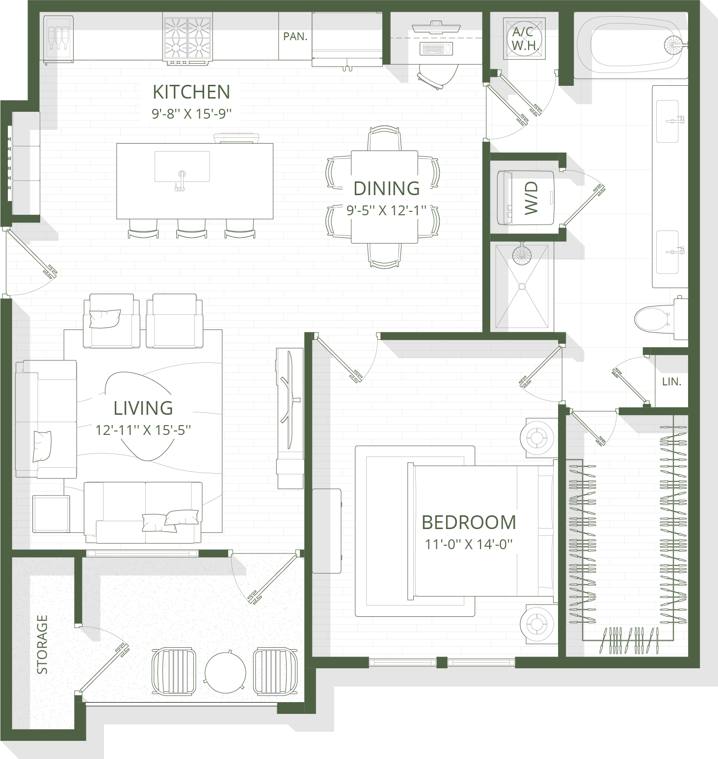 A6 floorplan layout