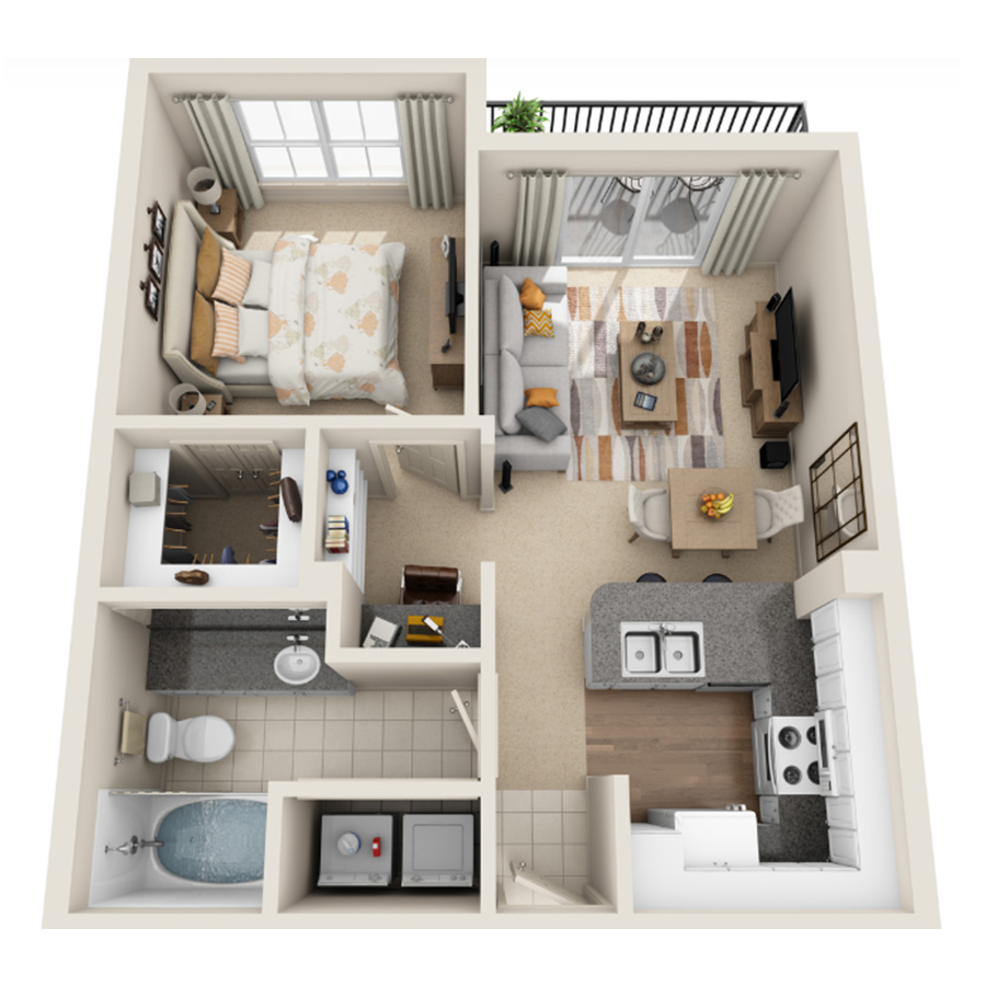 A1 floorplan layout